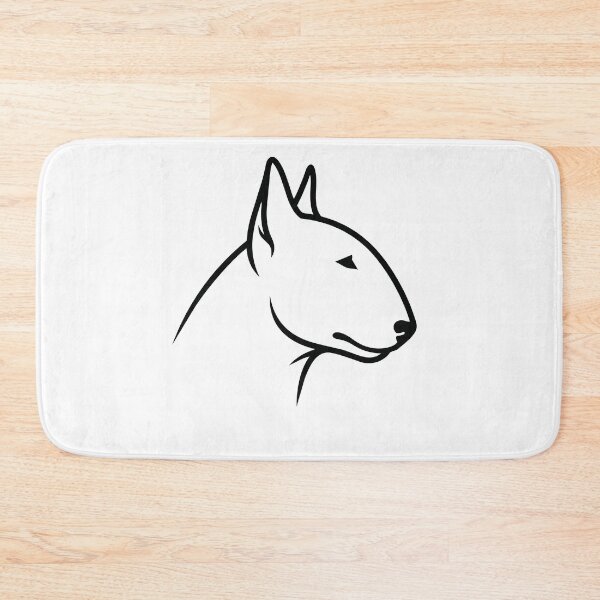 Item preview, Egg Head Energy Bull Terrier Minimalist Profile designed and sold by Petzzz.