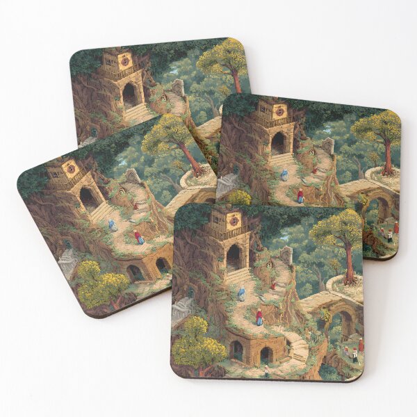 Item preview, Life Retro Pixel Art 8Bit Illustration Aesthetic Landscapes  designed and sold by ART ATTACK ZONE.
