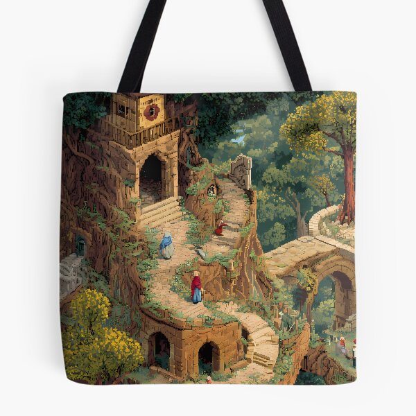 Item preview, Life Retro Pixel Art 8Bit Illustration Aesthetic Landscapes  designed and sold by ART ATTACK ZONE.