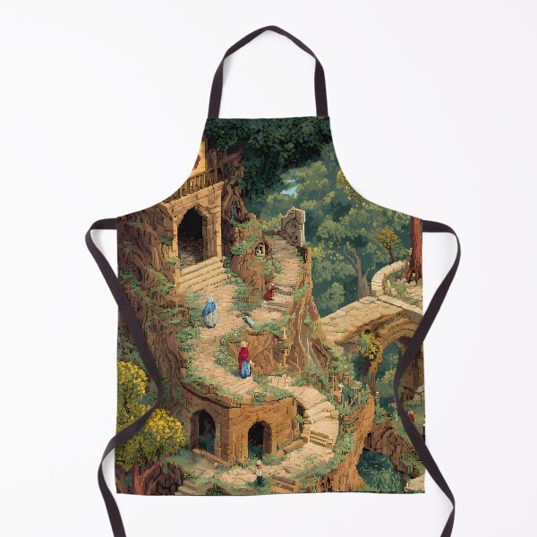 Item preview, Life Retro Pixel Art 8Bit Illustration Aesthetic Landscapes designed and sold by ART ATTACK ZONE.
