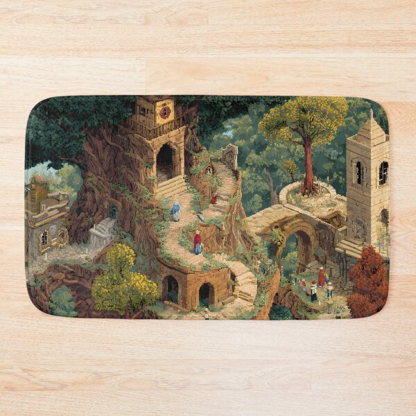 Item preview, Life Retro Pixel Art 8Bit Illustration Aesthetic Landscapes  designed and sold by ART ATTACK ZONE.