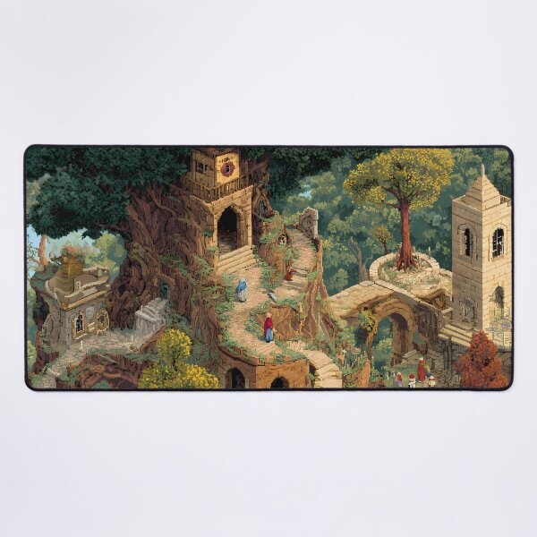 Item preview, Life Retro Pixel Art 8Bit Illustration Aesthetic Landscapes designed and sold by ART ATTACK ZONE.