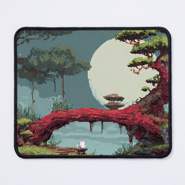 Item preview, Nature Retro Pixel Art 8Bit Illustration Aesthetic Landscapes designed and sold by ART ATTACK ZONE.