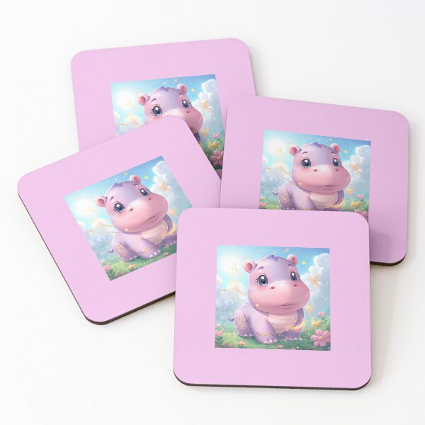 Item preview, Cute Magical Hippo designed and sold by PTB-SHOP.
