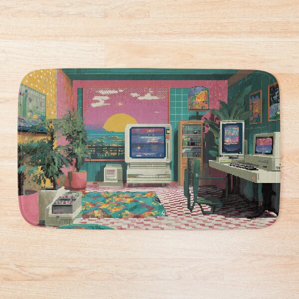 Item preview, TECH Pixel Art 8Bit Illustration Aesthetic Landscapes  designed and sold by ART ATTACK ZONE.