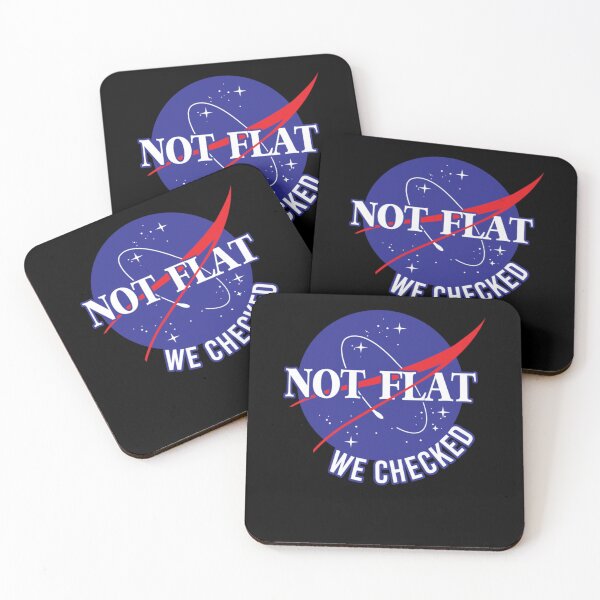 Item preview, NASA Not Flat We Checked  designed and sold by ozerweb.