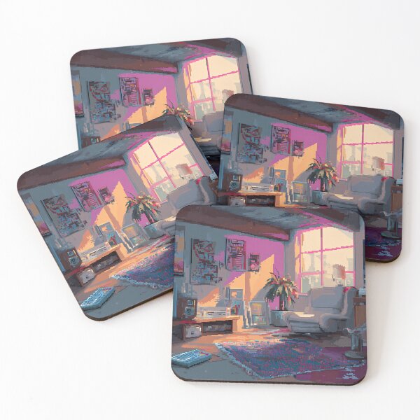 Item preview, Room Pixel Art 8Bit Illustration Aesthetic Landscapes  designed and sold by ART ATTACK ZONE.
