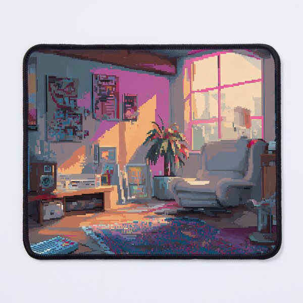Item preview, Room Pixel Art 8Bit Illustration Aesthetic Landscapes designed and sold by ART ATTACK ZONE.