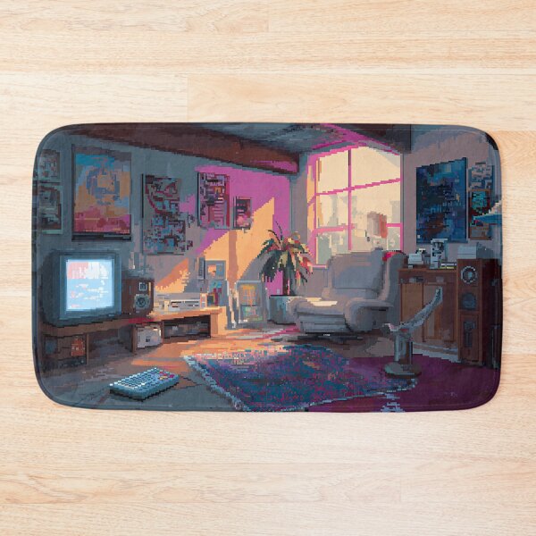 Item preview, Room Pixel Art 8Bit Illustration Aesthetic Landscapes  designed and sold by ART ATTACK ZONE.