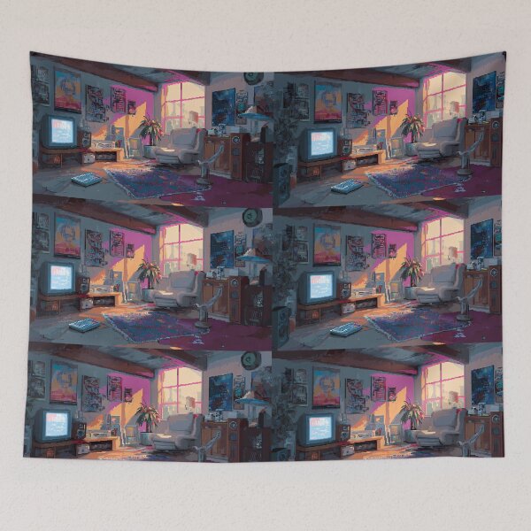 Item preview, Room Pixel Art 8Bit Illustration Aesthetic Landscapes  designed and sold by ART ATTACK ZONE.