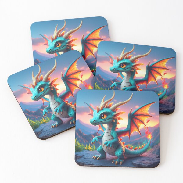 Item preview, Baby Dragon Hatchling - Fantasy Art designed and sold by Lucid Dream Pixel.