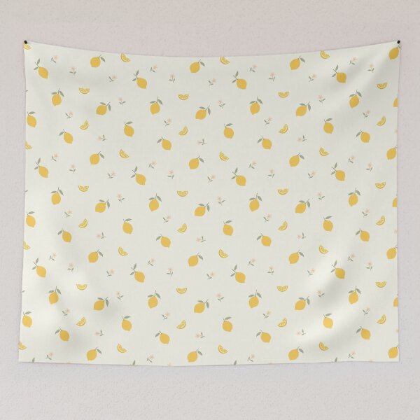 Item preview, Ripe Lemons - Vector Citrus Pattern designed and sold by Cris Bergmann.