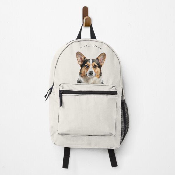 Artikelvorschau, Das Leben ist besser mit einem Corgi entworfen und verkauft von The Artful Paw.