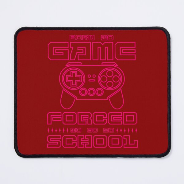 Item preview, Born to Game Forced to Go to School Funny Neon Gamer designed and sold by Abaseen.