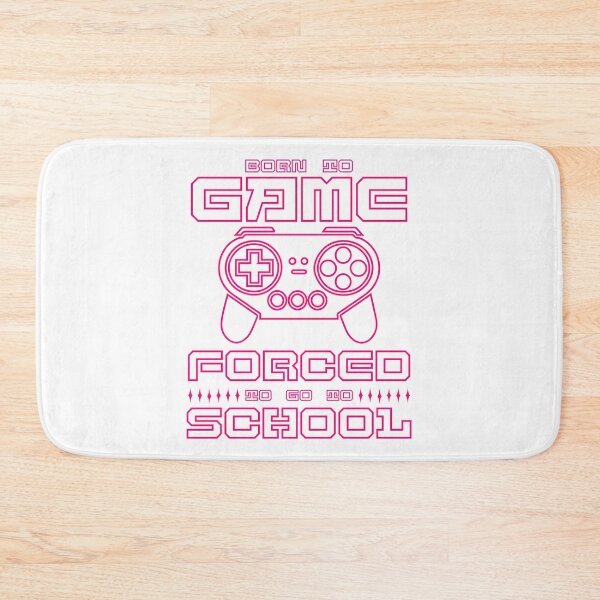 Item preview, Born to Game Forced to Go to School Funny Neon Gamer designed and sold by Abaseen.