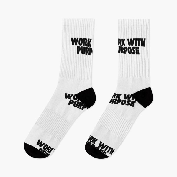 Item preview, Work With Purpose Typography – Minimalist Meaningful Life Motivation Design designed and sold by AXIS-EQUILIBRIO.
