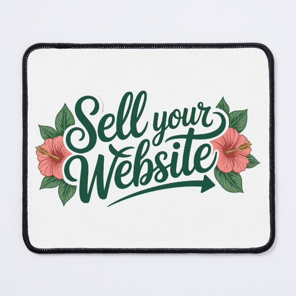 Item preview, Sell Your Website Gradient Tech Mouse Cursor Sticker designed and sold by PixelWaveBD.