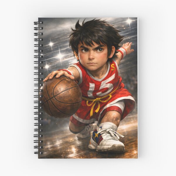 Item preview, Il campione del basket- retro anime Basketball Hero designed and sold by Apocryphalwar.