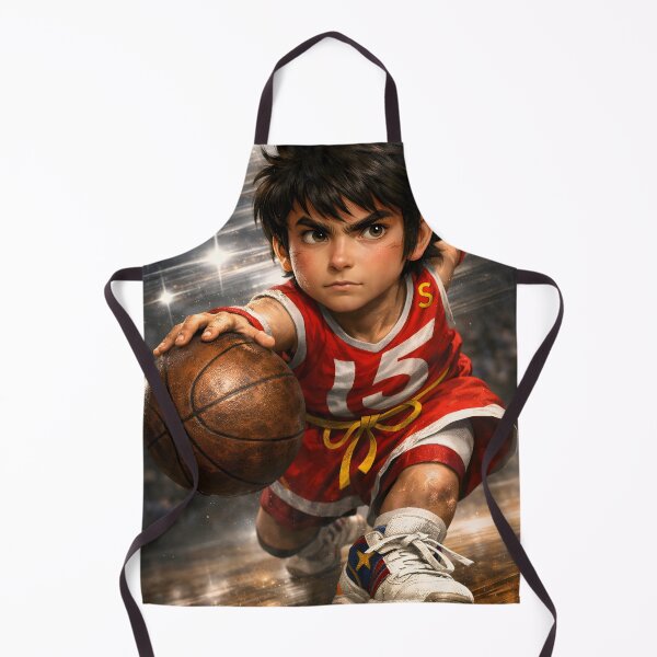 Item preview, Il campione del basket- retro anime Basketball Hero designed and sold by Apocryphalwar.