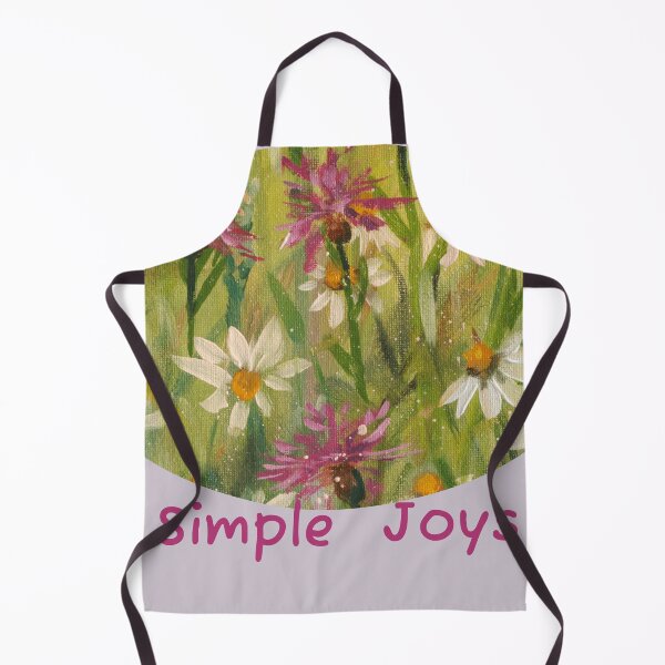 Item preview, Simple Joys - Wildflower Daisy Meadow designed and sold by JurateArt-DK.