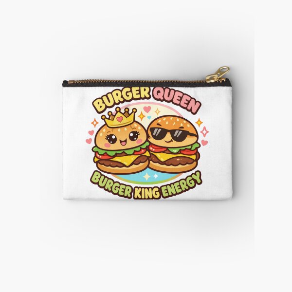 Item preview, Burger Queen Energy – Funny Fast Food Parody Burger Humor Design designed and sold by rushaib.