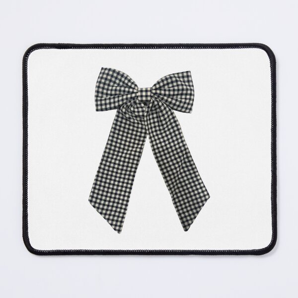 Item preview, Classic Black and White Gingham Bow – Coquette Aesthetic Ribbon designed and sold by Artsy Corner.
