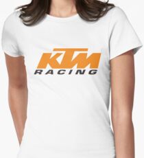 KTM Racing Logo Women's Fitted T-Shirt