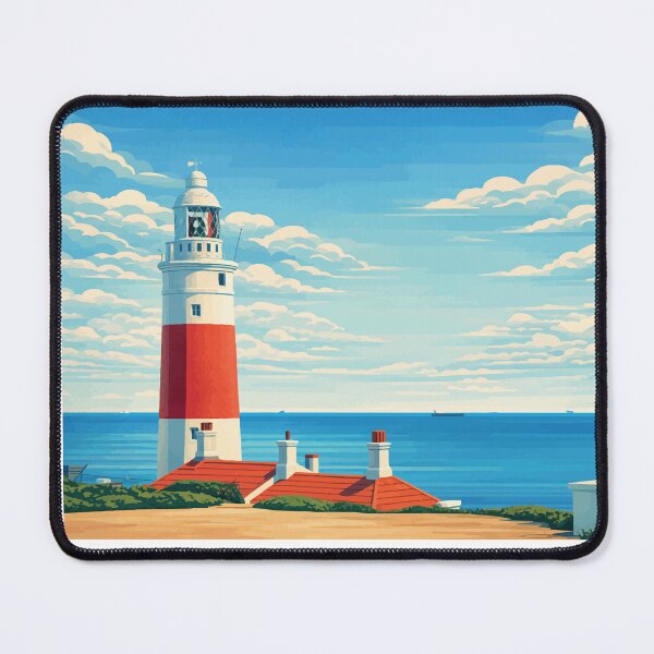 Item preview, Gibraltar - Lighthouse by the Coast designed and sold by darekkocurek.