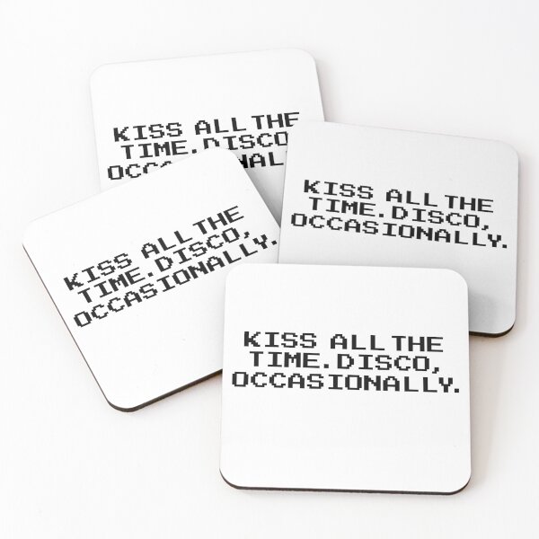 Item preview, Kiss all the time. Disco, occasionally. KISSCO designed and sold by melisapaper.