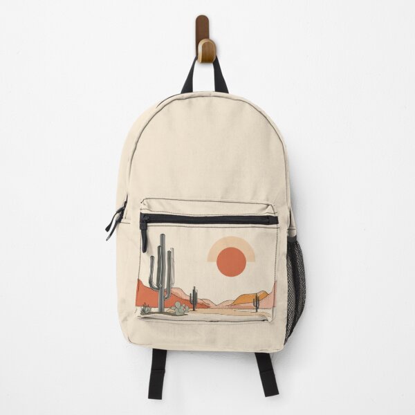 Item preview, Desert landscape with cacti and sun designed and sold by anytka.