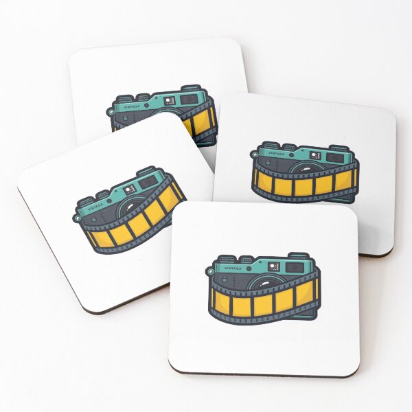 Item preview, Vintage Film Camera Photography Lover Retro Sticker designed and sold by NeonNerdStudio.