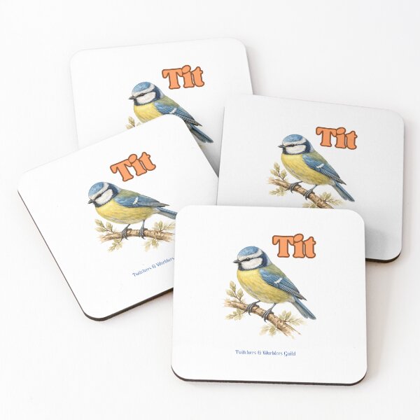 Item preview, Blue Tit - Twitchers Anonymous designed and sold by TeeHeeRiot.