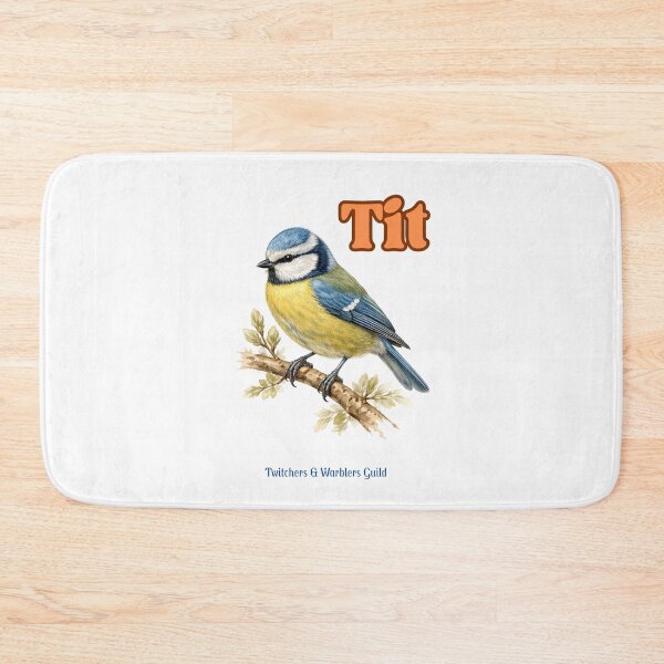 Item preview, Blue Tit - Twitchers Anonymous designed and sold by TeeHeeRiot.