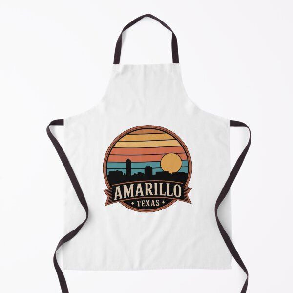 Item preview, Amarillo Texas Retro Sunset Skyline: Vintage City designed and sold by CircinusStore.
