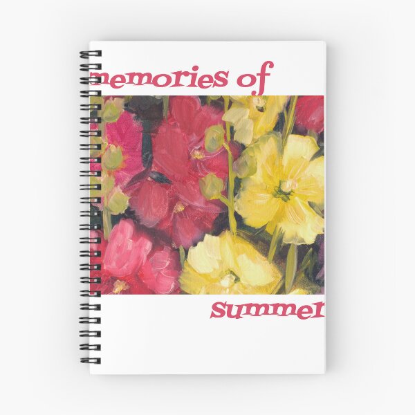 Item preview, Sweet Memories of Summer Garden - Hollyhocks designed and sold by JurateArt-DK.