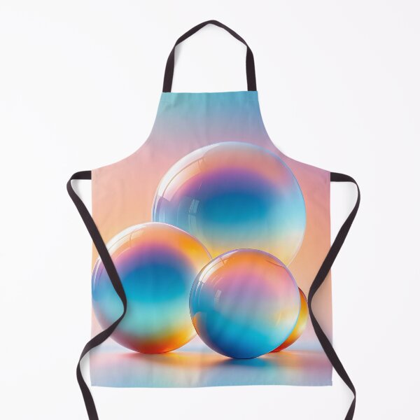 Item preview, Colorful Gradient Glass Orbs with Soft Light Glow. designed and sold by MissYouONLY.