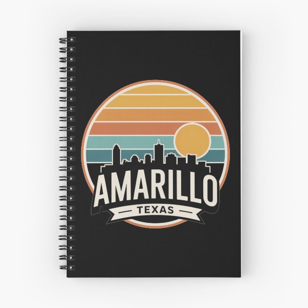 Item preview, Amarillo Texas: Retro Sunset Skyline designed and sold by CircinusStore.