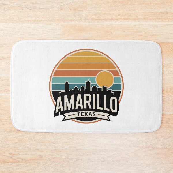Item preview, Amarillo Texas: Retro Sunset Skyline designed and sold by CircinusStore.