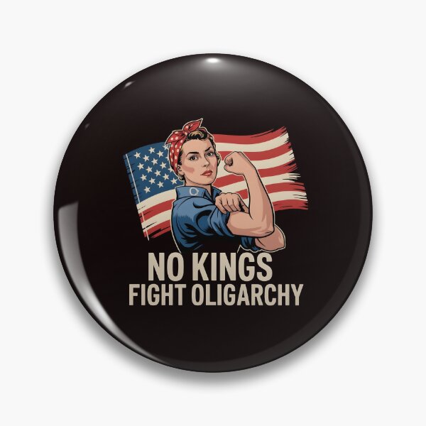 Item preview, No Kings Fight Oligarchy – Political Protest Patriot Since 1776 Design designed and sold by Redgiant87x.