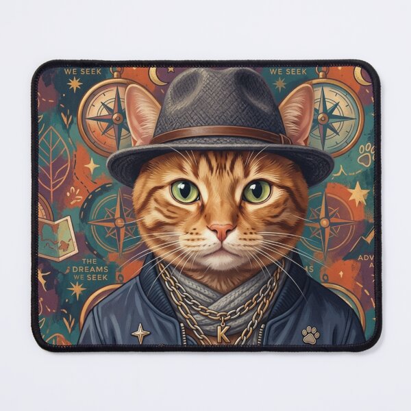 Item preview, Traveling Cat designed and sold by Art&couleurs .