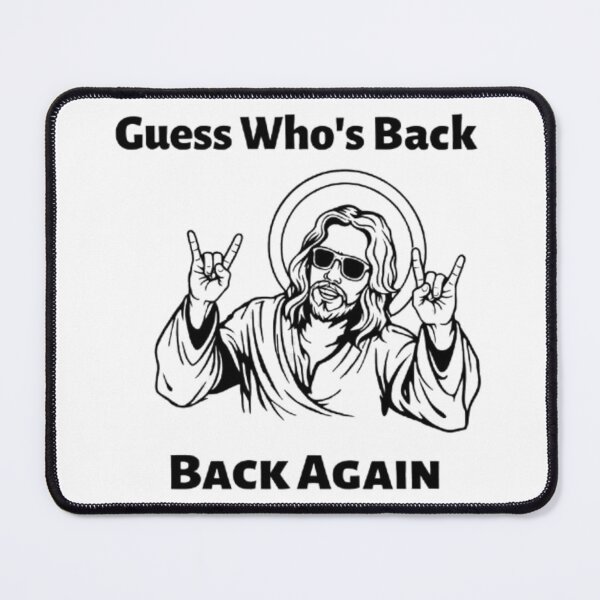 Item preview, Guess Who's Back Funny Easter Jesus Christ designed and sold by Thread&Fable.