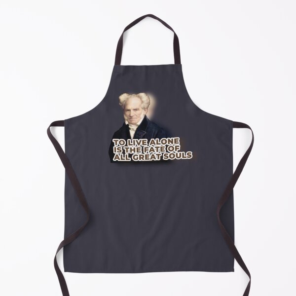 Item preview, To Live Alone Is The Fate of All Great Souls Arthur Schopenhauer designed and sold by tigrootiger.