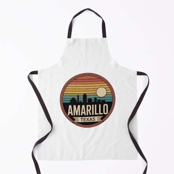 Item preview, Amarillo Texas Sunset Skyline: Vintage City Design designed and sold by CircinusStore.