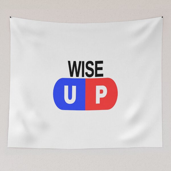 Item preview, Wise Up Minimalist Motivation Design Modern Typography Style designed and sold by JR78.