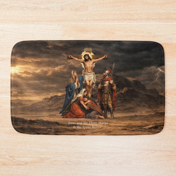 Item preview,  The Crucifixion: Jesus, the Three Marys & the Spear Bearer designed and sold by MysticOzzy.
