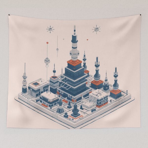 Item preview, Cleancut City designed and sold by AbstractAnom.