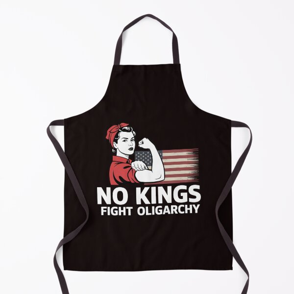 Item preview, No Kings Fight Oligarchy – Political Feminist Patriot Protest Design designed and sold by Redgiant87x.
