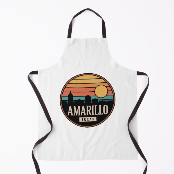 Item preview, Amarillo Texas: Sunset Vintage Skyline designed and sold by CircinusStore.