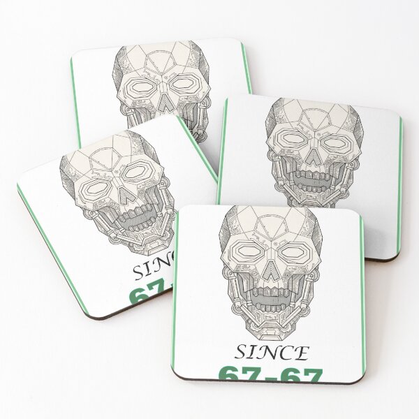 Item preview, 67 skull broker green designed and sold by Dhezieens.