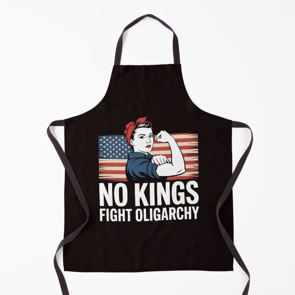 Item preview, No Kings Fight Oligarchy – Since 1776 Political Protest Quote designed and sold by Redgiant87x.